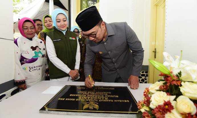 Gubernur Jawa Barat Resmikan Rangganis bagi Pasien RSHS