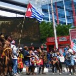 Bendera Bintang Kejora Berkibar di Semarang