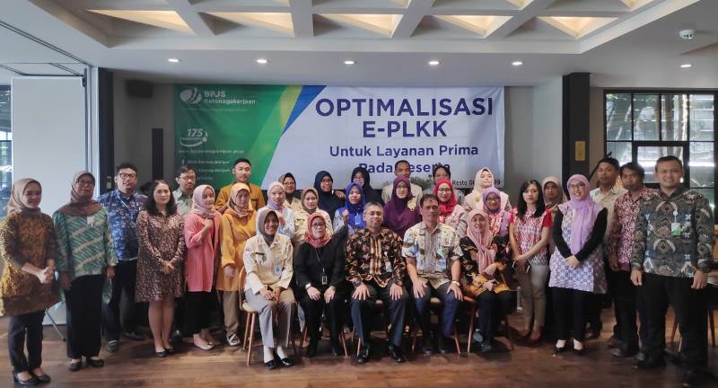 BPJS Ketenagakerjaan Cimahi Dorong Mitra PLKK Optimal Layani Peserta