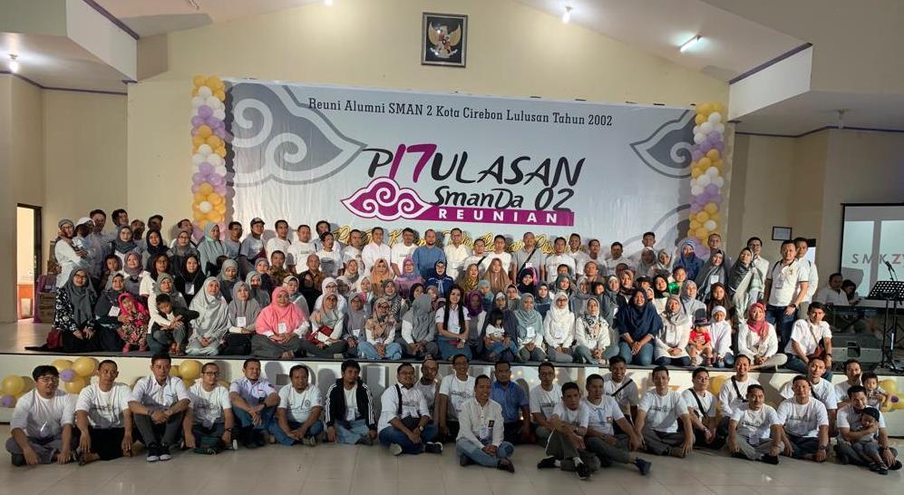 17 Tahun Tak Bertemu, Alumni SMAN 2 Cirebon Gelar Pitulasan