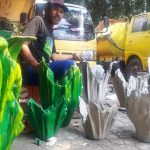 Pot Bunga Berbahan Sampah