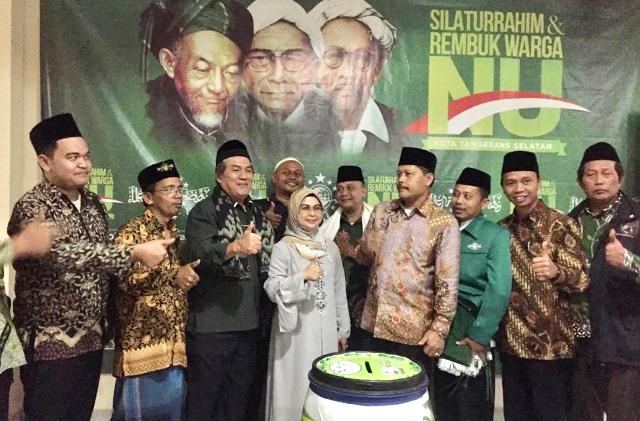 Nama Siti Nur Azizah Menggema dalam Silaturahmi dan Rembuk Warga NU Tangsel