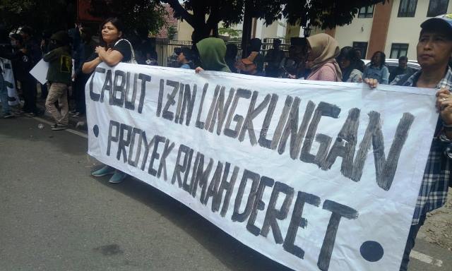 Izin Lingkungan Rumah Deret Tamansari Tak Menyalahi Aturan