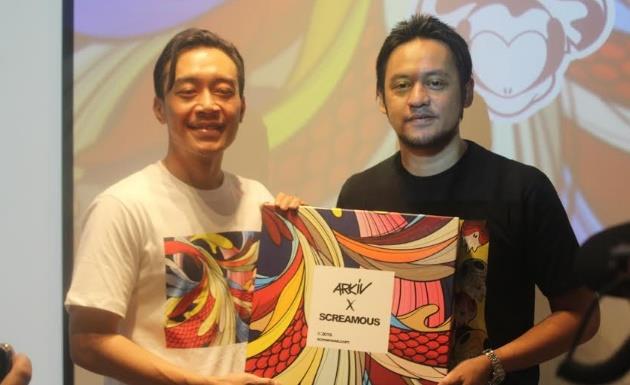 Kolaborasi Screamous x Arkiv Geliatkan Bisnis Clothing