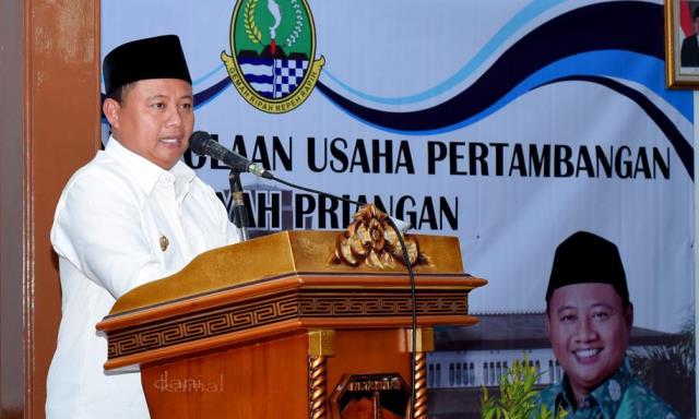 Wagub Jabar Panggil Pengusaha Tambang Wilayah Priangan