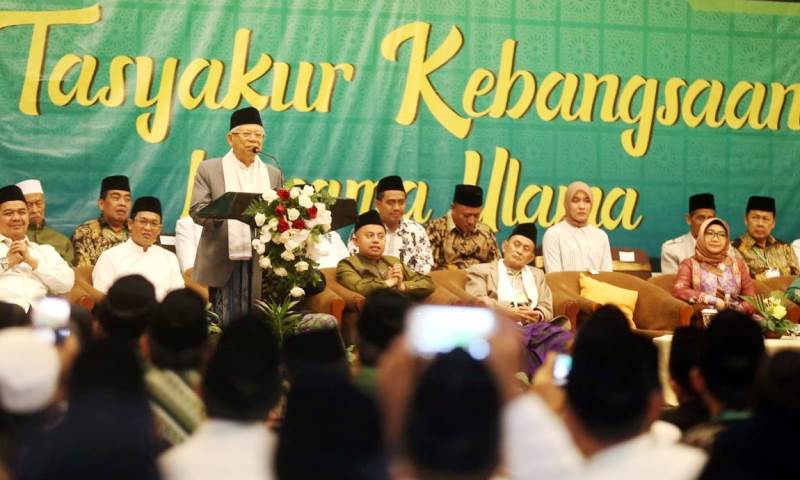 Wapres RI Terpilih Imbau Masyarakat untuk Bersatu Wapres RI Terpilih Imbau Masyarakat untuk Bersatu