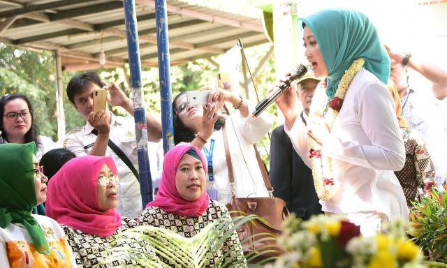 Atalia Praratya Ajak Kader PKK Menyukseskan Program Kampung KB