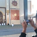 Keramik pada Dinding Masjid Ambruk