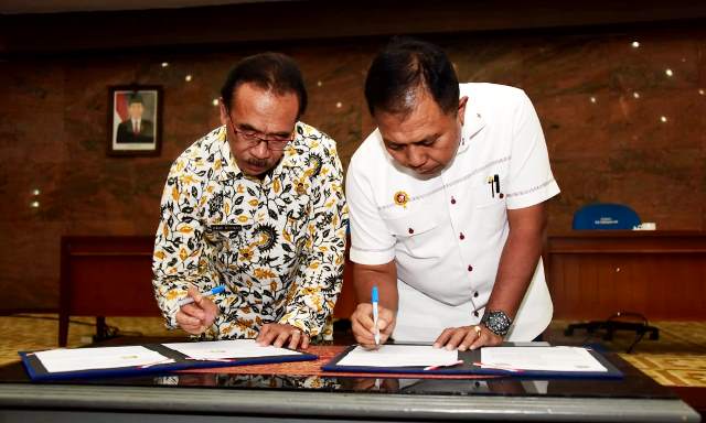 Pemdaprov Jabar dan Kominda Teken MoU Pengamanan Aset Negara