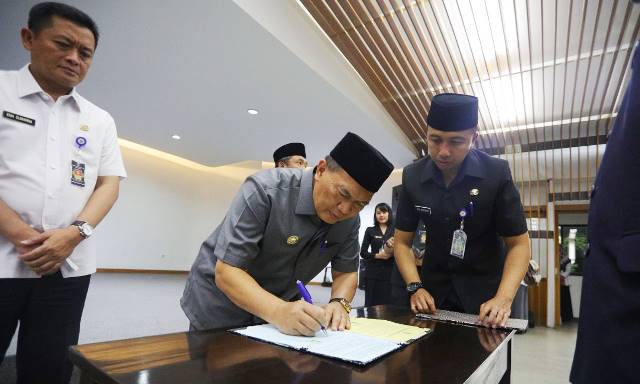 Ratusan Pejabat Kembali Dilantik