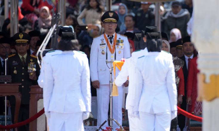 Kenangan Ridwan Kamil Saat Menjadi Paskibraka Kota Bandung 1988