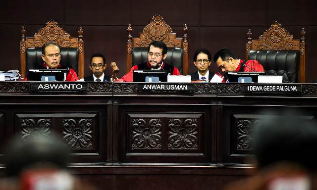 KPU Puas, MK Tolak Gugatan Sengketa Pileg 2019