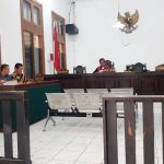 Proses sidang gugatan prapeadilan kasus Korupsi Andri Salman terhadap PD Pasar Kota Bandung