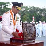 Rangkaian HUT ke-74 RI Tingkat Jabar Ditutup Lewat Gelar Senja di Gasibu