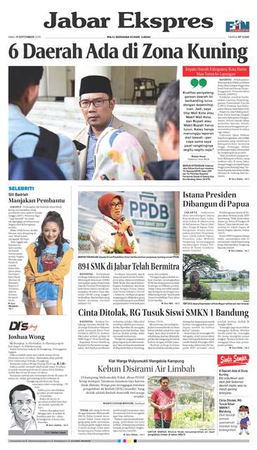 e-Paper Jabar Ekspres Edisi 11 September 2018 e-Paper Jabar Ekspres Edisi 11 September 2018