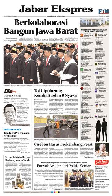 e-Paper Jabar Ekspres Edisi 3 September 2019 e-Paper Jabar Ekspres Edisi 3 September 2019