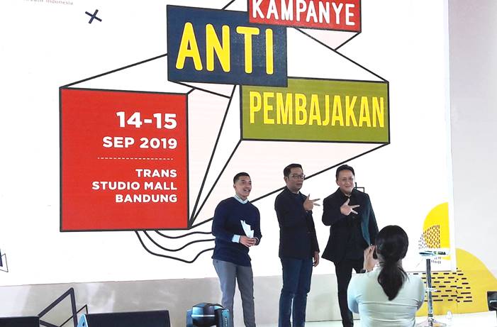 Bekraf Gelar Kampanye Anti Pembajakan