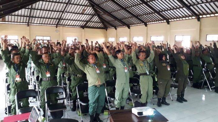 Tingkatkan Keahlian, Ribuan Linmas Ikuti Bimtek Deteksi Dini