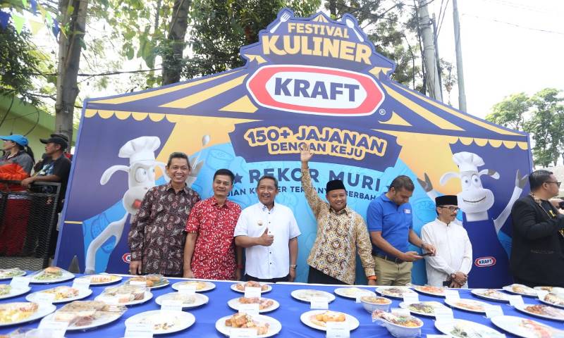 Festival Kuliner KRAFT Cetak Rekor MURI Festival Kuliner KRAFT Cetak Rekor MURI