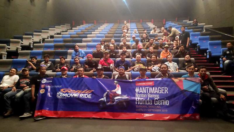 DAM Ajak Gathering Komunitas Honda di Genio Movie Ride