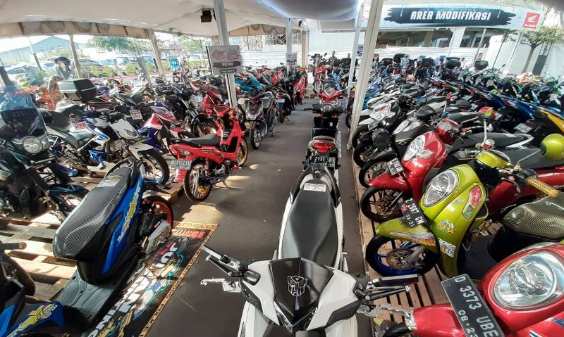 Honda Modif Contest 2019 Bandung, Ajang Adu Kreativitas Modifikator Jawa Barat