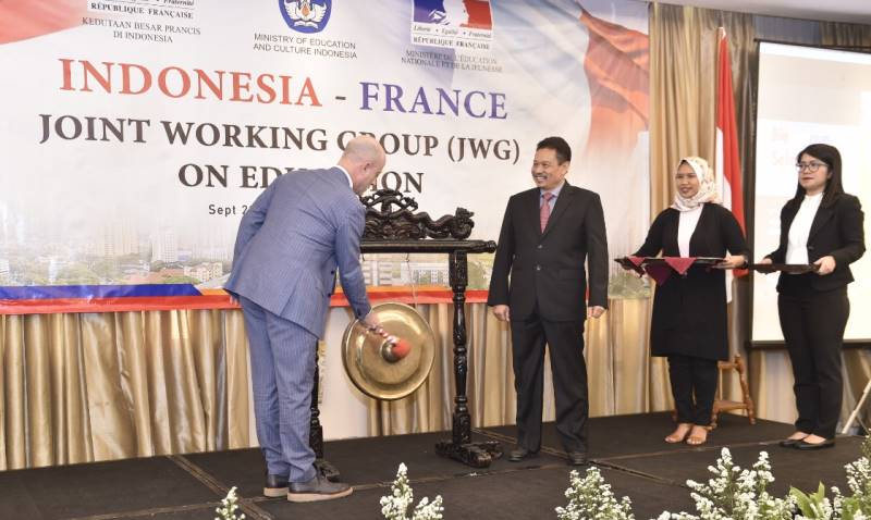 Indonesia Prancis Perkuat Kerjasama Pendidikan Indonesia Prancis Perkuat Kerjasama Pendidikan
