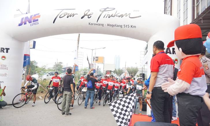 JNE Tour De Pirikan 2019 yang Meriah