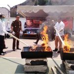 Kejari Musnahkan Ratusan Gram Sabu