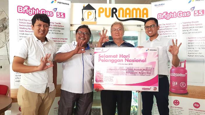 Pelaku Usaha Kuliner Akui Keunggulan Bright Gas