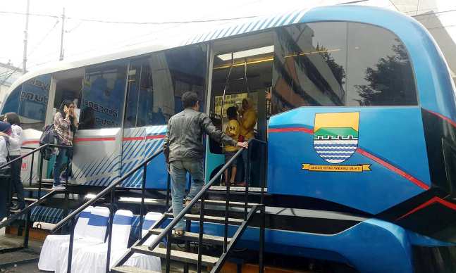 Akan Diadakan 5 Stasiun Monorel LRT di Cimahi