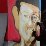 Mural Habibie Terpampang di Gang Cimahi