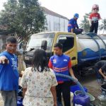 Salurkan 75.000 Liter Air Bersih di Tasikmalaya