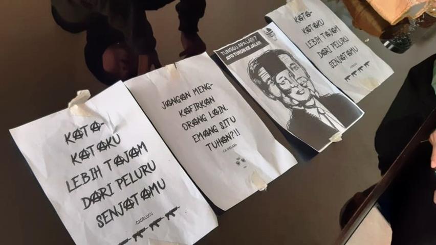 Selebaran Bernada Hasutan Tersebar