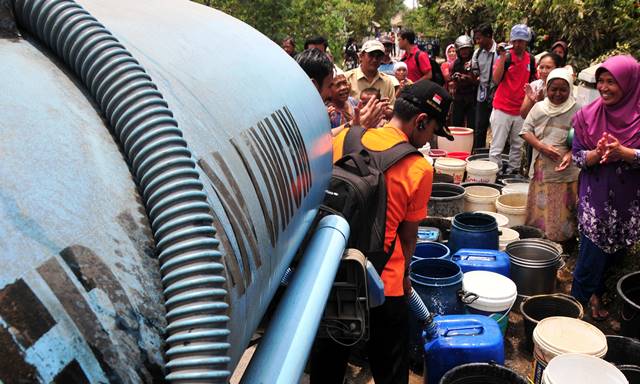 Puluhan Ribu KK Terdampak Krisis Air