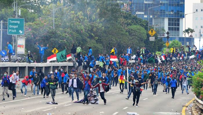 Faktor Uncontrol Diduga Penyebab Demo Ricuh