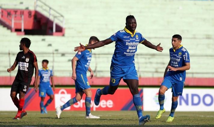 Tanpa Penonton Persib Menang