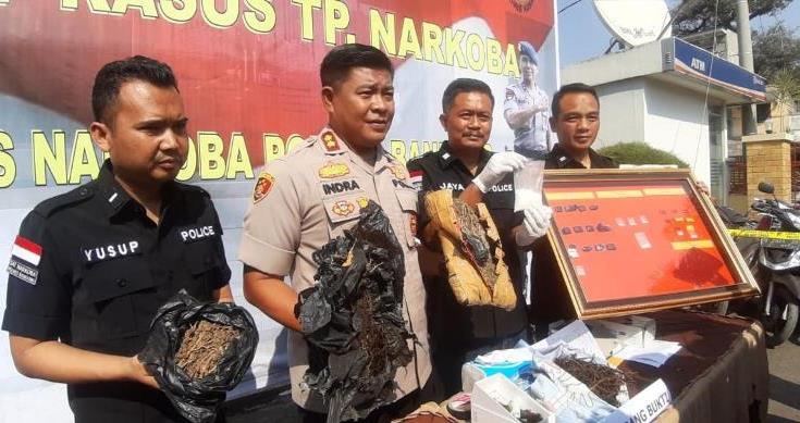 Satres Narkoba Polres Bandung Berhasil Mengamankan Narkotika Senilai Ratusan juta