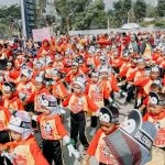 Meriahkan Hari Anak, Ribuan Siswa Paud Ikuti Senam Stunting