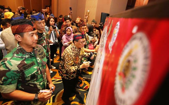 130 LSM dan Komunitas Dukung Pelantikan Presiden