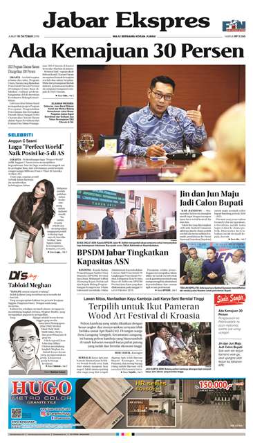 e-Paper Jabar Ekspres Edisi 18 Oktober 2019