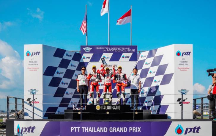 Dua Pebalap Astra Honda Kibarkan Merah Putih di ATC Thailand