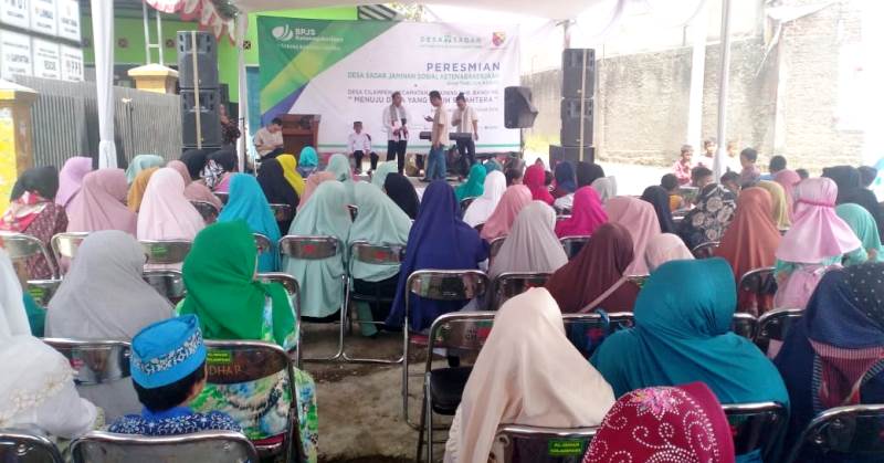 Desa Cilampeni Jadi Percontohan Desa Sadar Jaminan Sosial