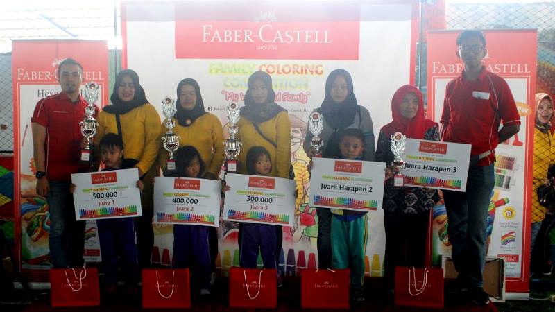 Family Coloring Competition (FCC) Hadir di 89 Kota