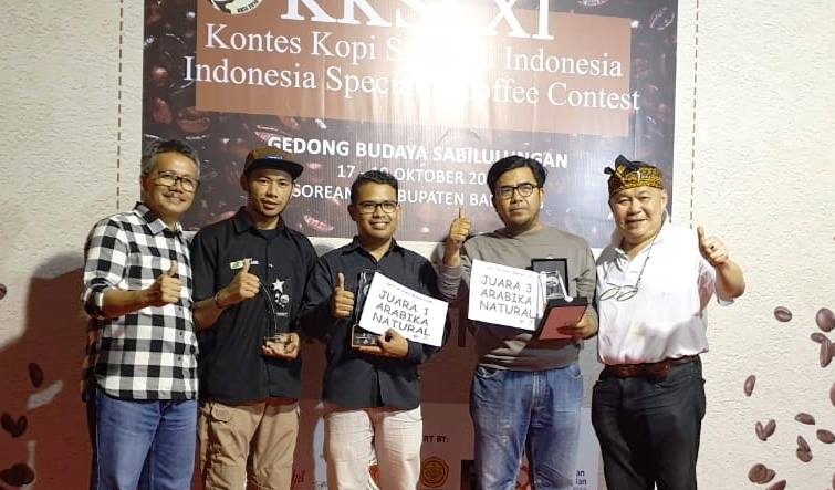 Kopi kabupaten Bandung Juara Bertahan di KKSI 2019