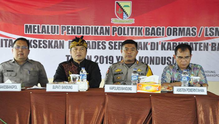 Ormas se-Kabupaten Bandung Deklarasi Menolak Radikalisme dan Dukung Pelantikan Presiden-Wapres