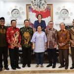 Pimpinan MPR Temui Presiden Ke-5 Indonesia