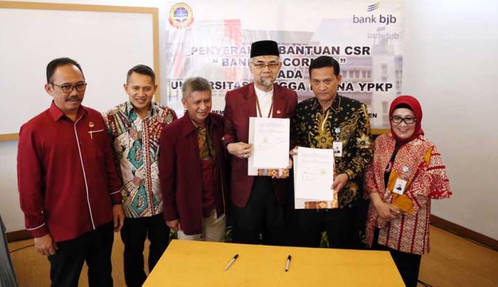 bank bjb Bangun Banking Corner di Universitas Sangga Buana