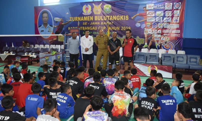 Dislitbangau Cari Bibit Atlet Bulutangkis Berbakat Usia Dini