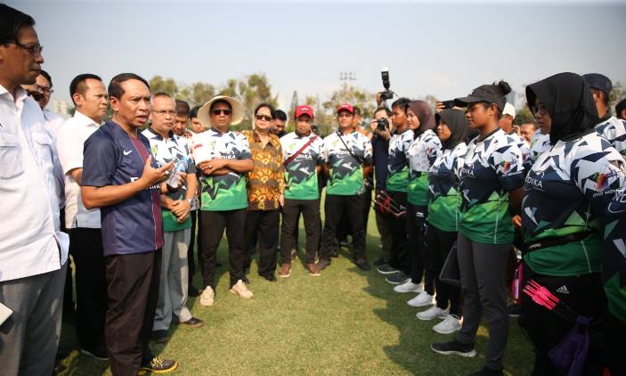 Tinjau Pelatnas Tenis, Menpora Yakin Indonesia Capai Target Emas di SEA Games 2019