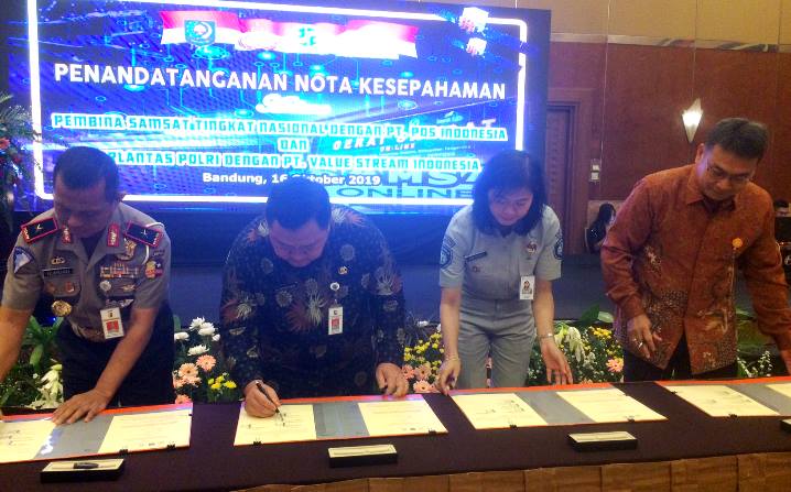 PT Pos Indonesia Jalin Kerjasama dengan Badan Pembinaan Samsat PT Pos Indonesia Jalin Kerjasama dengan Badan Pembinaan Samsat
